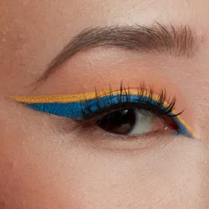 NYX Professional Makeup Vivid Brights tekuté linky na oči odtieň 03 Had Me At Yellow 2 ml