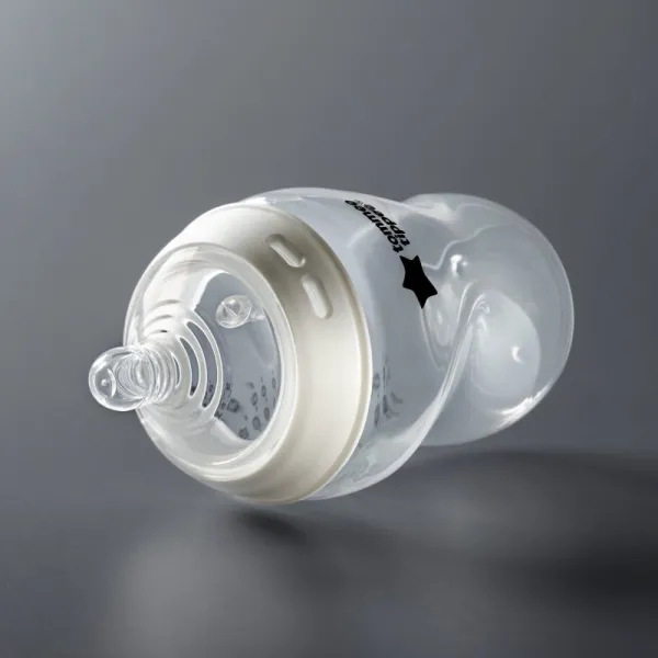 Tommee Tippee Natural Start Anti-Colic samosterilizačná dojčenská fľaša Medium Flow 3 m+ 2x340 ml