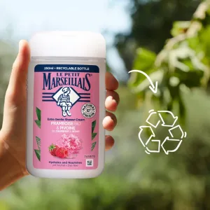 Le Petit Marseillais Raspberry BIO & Peony krémový sprchový gél 250 ml