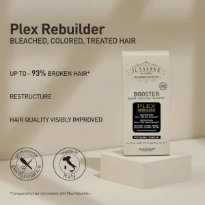 Alfaparf Milano Il Salone Milano Plex Rebuilder sérum na odfarbené, farbené a chemicky ošetrené vlasy 4x15 ml