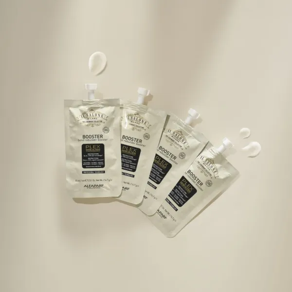 Alfaparf Milano Il Salone Milano Plex Rebuilder sérum na odfarbené, farbené a chemicky ošetrené vlasy 4x15 ml