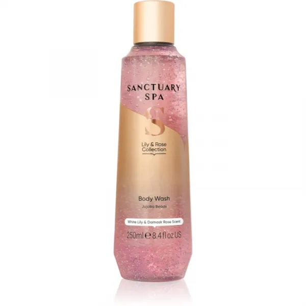 Sanctuary Spa Lily & Rose osviežujúci sprchový gél s hydratačným účinkom 250 ml
