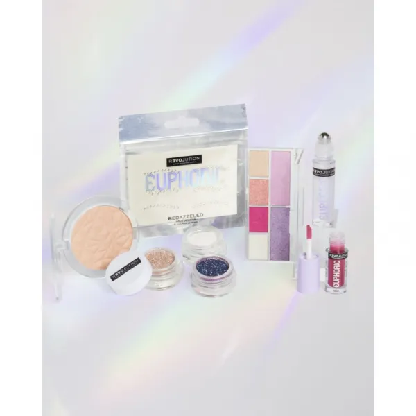 Revolution Relove Euphoric olej na pery s trblietkami 6 ml