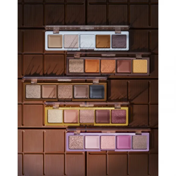 I Heart Revolution Mini Chocolate Palette paletka očných tieňov odtieň White Vanilla Cream 5,5 g