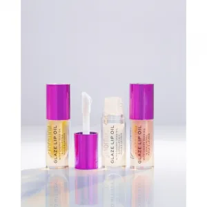 Revolution Glaze olej na pery odtieň Glam Pink 4.6 ml