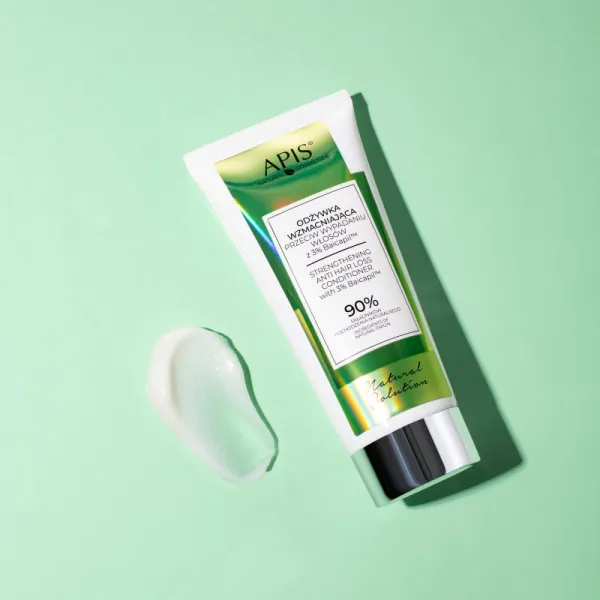Apis Natural Cosmetics Natural Solution 3% Baicapil posilňujúci kondicionér proti vypadávaniu vlasov 200 ml