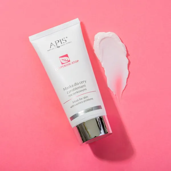 Apis Natural Cosmetics Couperose-Stop jemná krémová maska pre citlivú pleť so sklonom k začervenaniu 200 ml