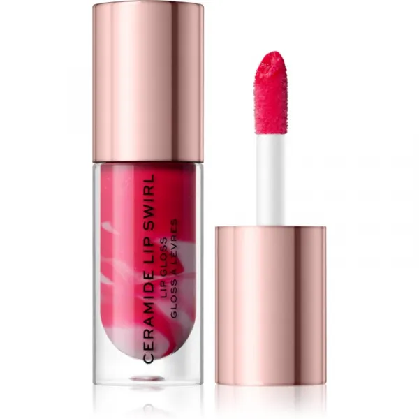 Revolution Ceramide Swirl hydratačný lesk na pery odtieň Bitten Red 4.5 ml
