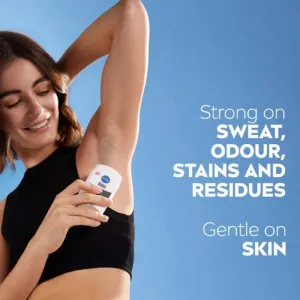 Nivea Black & White Invisible Clear tuhý antiperspitant 50 ml