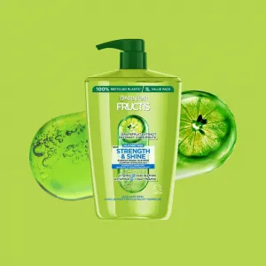 Garnier Fructis Strength & Shine posilňujúci šampón pre všetky typy vlasov 1000 ml