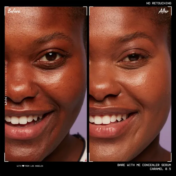 NYX Professional Makeup Bare With Me Concealer Serum hydratačný korektor 2 v 1 odtieň 8.5 Caramel 9,6 ml