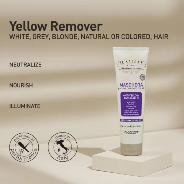 Alfaparf Milano Il Salone Milano Anti-yellow maska neutralizujúci žlté tóny 150 ml