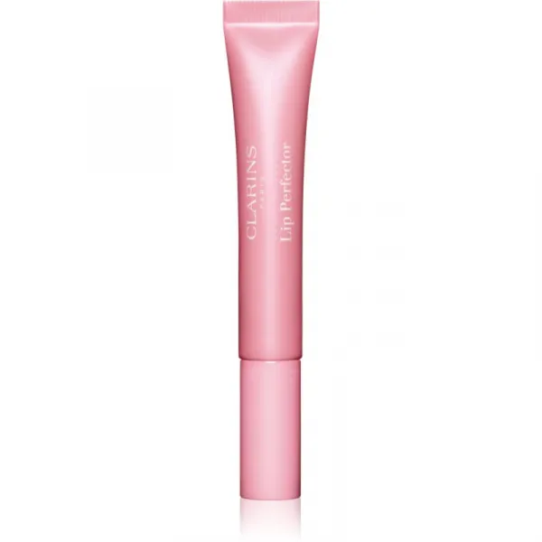 Clarins Lip Perfector Glow trblietavý lesk na pery a líca odtieň 21 soft pink glow 12 ml