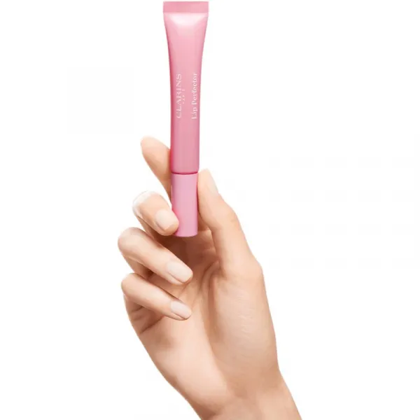 Clarins Lip Perfector Glow trblietavý lesk na pery a líca odtieň 21 soft pink glow 12 ml