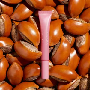 Clarins Lip Perfector Glow trblietavý lesk na pery a líca odtieň 21 soft pink glow 12 ml