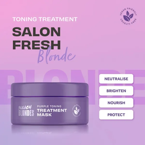 Lee Stafford Bleach Blondes Purple reign maska neutralizujúci žlté tóny 200 ml
