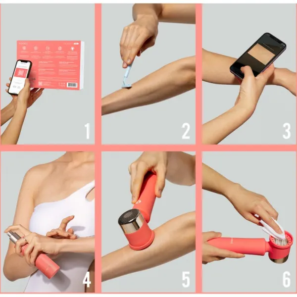 FOREO PEACH™ Cooling Prep Gel gél na holenie s upokojujúcim účinkom 100 ml