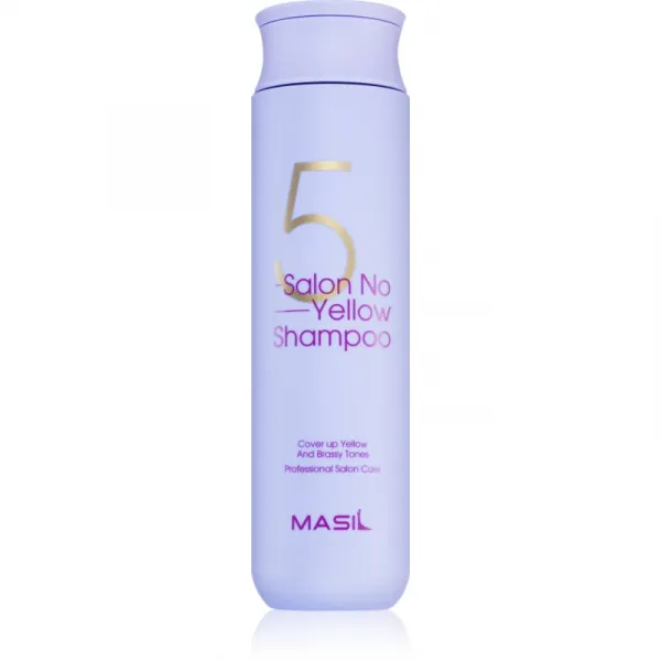 MASIL 5 Salon No Yellow fialový šampón neutralizujúci žlté tóny 300 ml