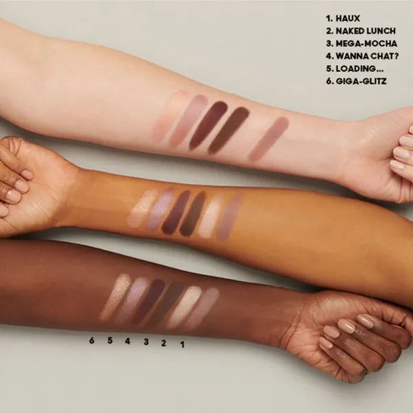 MAC Cosmetics Connect In Colour Eye Shadow Palette 6 shades paletka očných tieňov odtieň Embedded In Burgundy 6.25 g