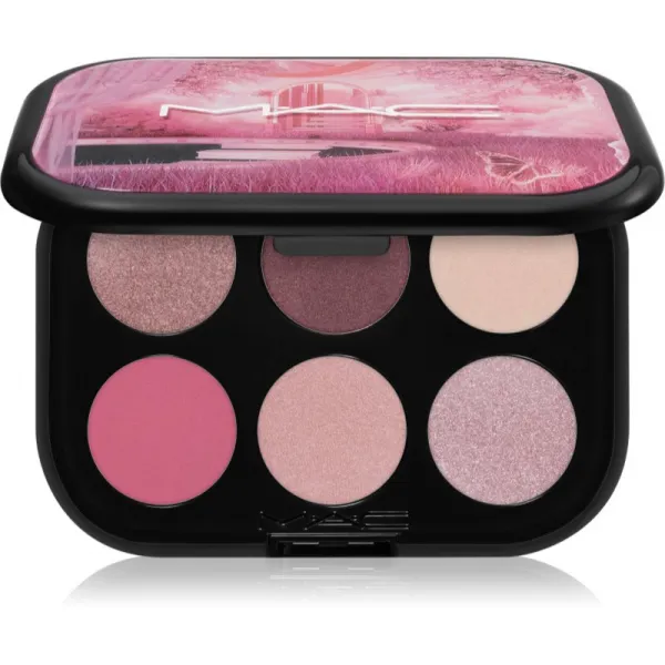 MAC Cosmetics Connect In Colour Eye Shadow Palette 6 shades paletka očných tieňov odtieň Rose Lens 6.25 g