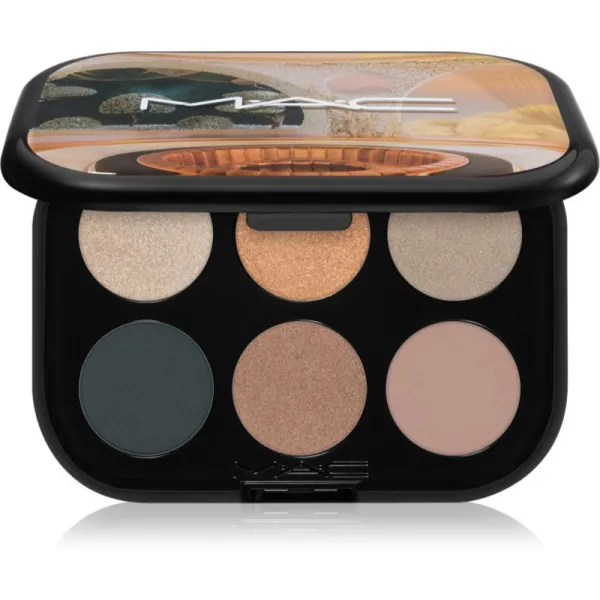 MAC Cosmetics Connect In Colour Eye Shadow Palette 6 shades paletka očných tieňov odtieň Bronze Influence 6.25 g