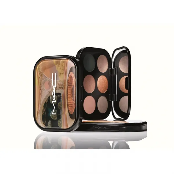 MAC Cosmetics Connect In Colour Eye Shadow Palette 6 shades paletka očných tieňov odtieň Bronze Influence 6.25 g