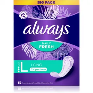 Always Daily Fresh Long, 0 % parfumov 52 ks