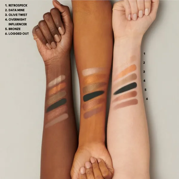 MAC Cosmetics Connect In Colour Eye Shadow Palette 6 shades paletka očných tieňov odtieň Bronze Influence 6.25 g