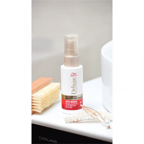 Wella Deluxe Style & Restore obnovujúce sérum pre posilnenie vlasov 50 ml