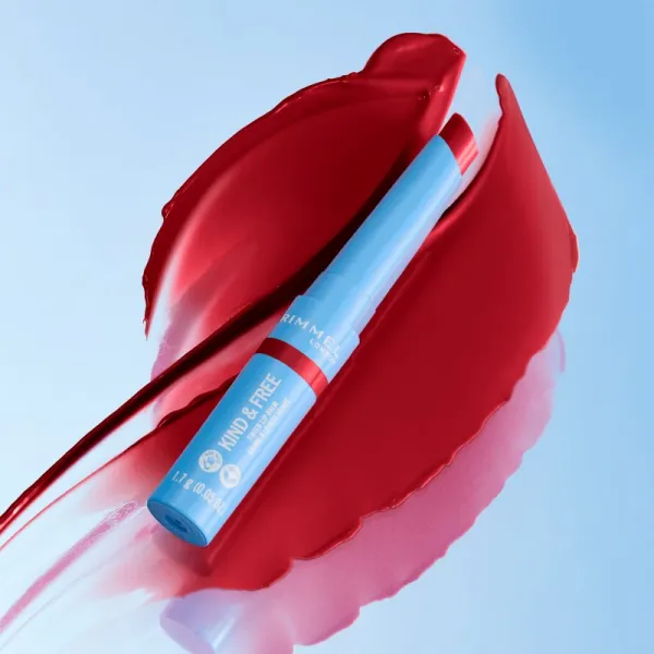 Rimmel Kind & Free tónovací balzam na pery odtieň 005 Turbo Red 1,7 g