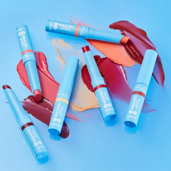 Rimmel Kind & Free tónovací balzam na pery odtieň 005 Turbo Red 1,7 g