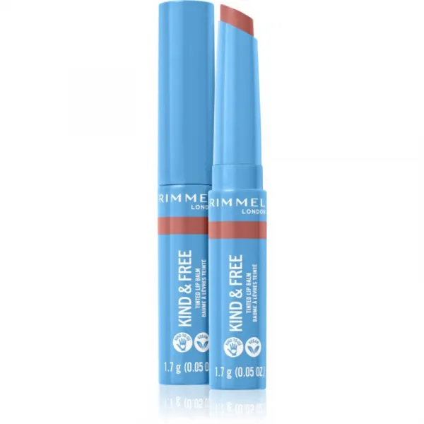 Rimmel Kind & Free tónovací balzam na pery odtieň 002 Apricot Beauty 1,7 g