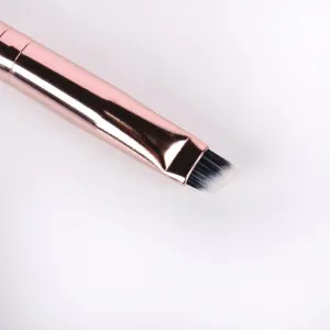 Brushworks Double Ended Brow Brush štetec na úpravu obočia s kefkou 1 ks