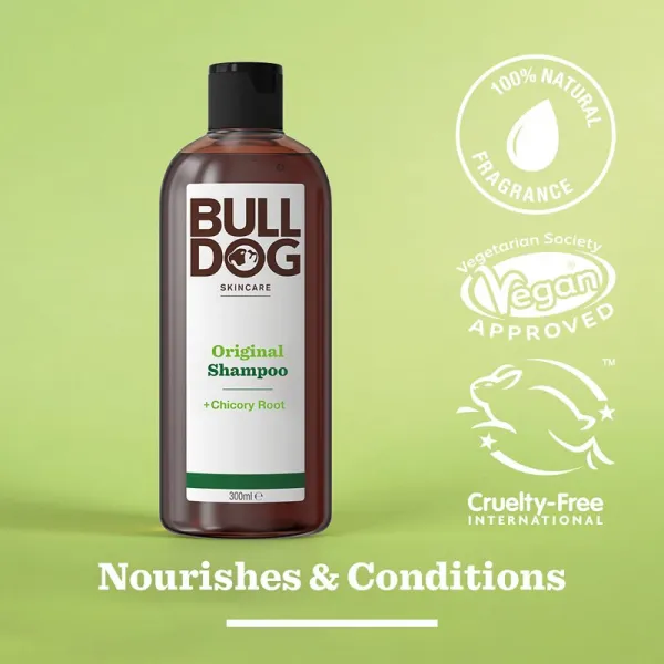 Bulldog Original Shampoo energizujúci šampón 300 ml