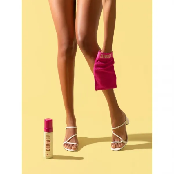 Coco & Eve Sunny Honey Express Exfoliating Mitt peelingová rukavica 1 ks