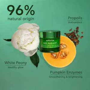 Apivita Bee Radiant Night Gel-Balm nočný detoxikačný a vyhladzujúci gél-balzam 50 ml
