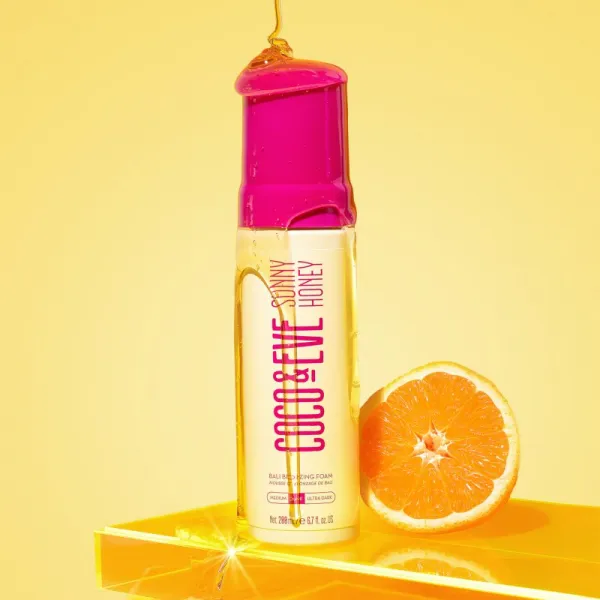 Coco & Eve Sunny Honey Bali Bronzing Foam samoopaľovacia pena Dark 200 ml