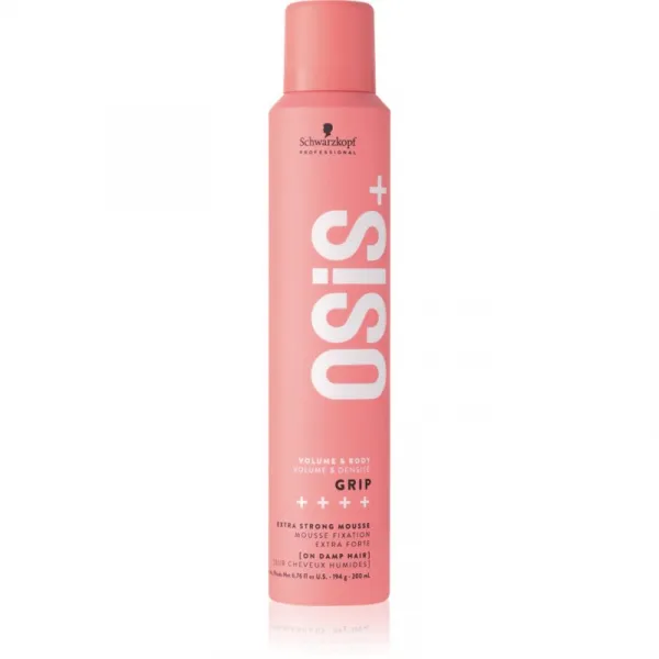 Schwarzkopf Professional Osis+ Grip pena na vlasy ultra silná fixácia 200 ml