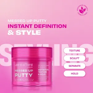 Lee Stafford Styling Messed Up Putty stylingová pasta 50 ml