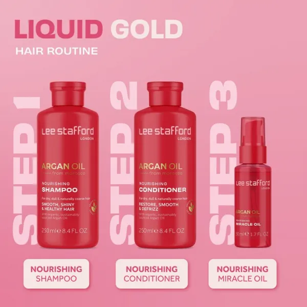 Lee Stafford Argan Oil Nourishing Miracle Oil vyživujúci olej na vlasy 50 ml