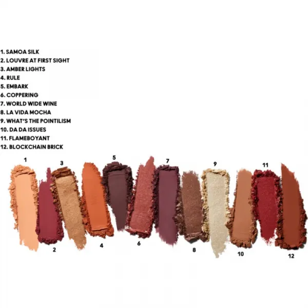 MAC Cosmetics Connect In Colour Eye Shadow Palette 12 shades paletka očných tieňov odtieň Future Flame 12,2 g