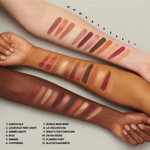 MAC Cosmetics Connect In Colour Eye Shadow Palette 12 shades paletka očných tieňov odtieň Future Flame 12,2 g