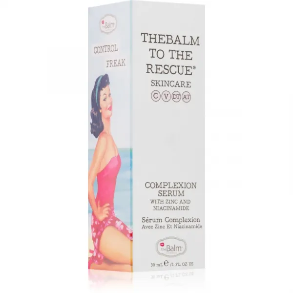 theBalm To The Rescue® Complexion rozjasňujúce pleťové sérum s upokojujúcim účinkom 30 ml