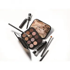 MAC Cosmetics Connect In Colour Eye Shadow Palette 12 shades paletka očných tieňov odtieň Unfiltered Nudes 12,2 g