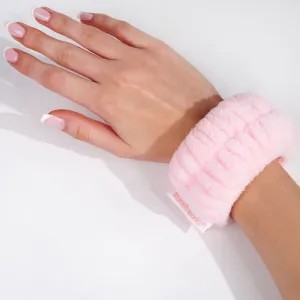 Brushworks Microfibre Wrist Wash Bands náramky proti stekajúcej vode pri umývaní tváre z mikrovláken 2 ks