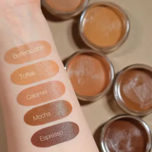 MUA Makeup Academy Bronzed krémový bronzer odtieň Mocha 14 g