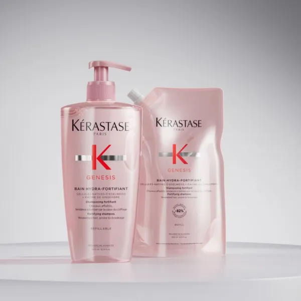 Kérastase Genesis Bain Hydra-Fortifiant posilňujúci šampón pre slabé vlasy s tendenciou vypadávať 500 ml
