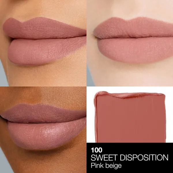NARS Powermatte Lipstick dlhotrvajúci rúž s matným efektom odtieň Sweet Disposition 1.5 g