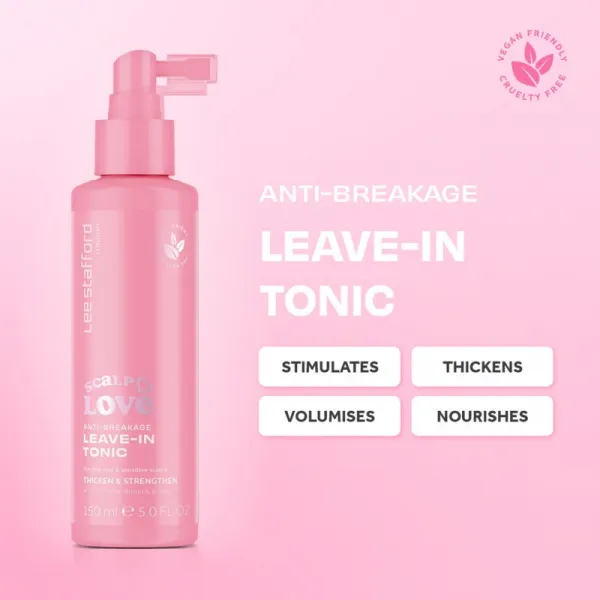 Lee Stafford Scalp Love Anti Hair-Loss Thickening Leave-In Tonic vlasové tonikum pre posilnenie vlasov 150 ml