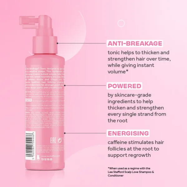 Lee Stafford Scalp Love Anti Hair-Loss Thickening Leave-In Tonic vlasové tonikum pre posilnenie vlasov 150 ml